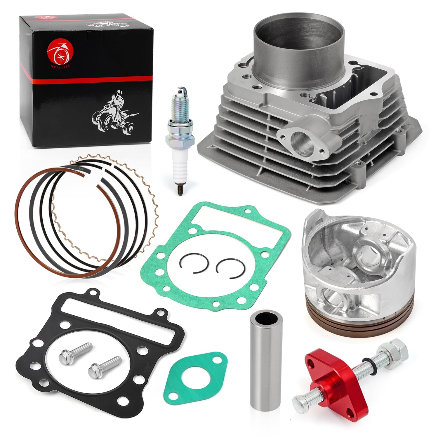 サキナ　bijou saqina Amazon.com: Top End Kit Cylinder Piston + Rings CNC